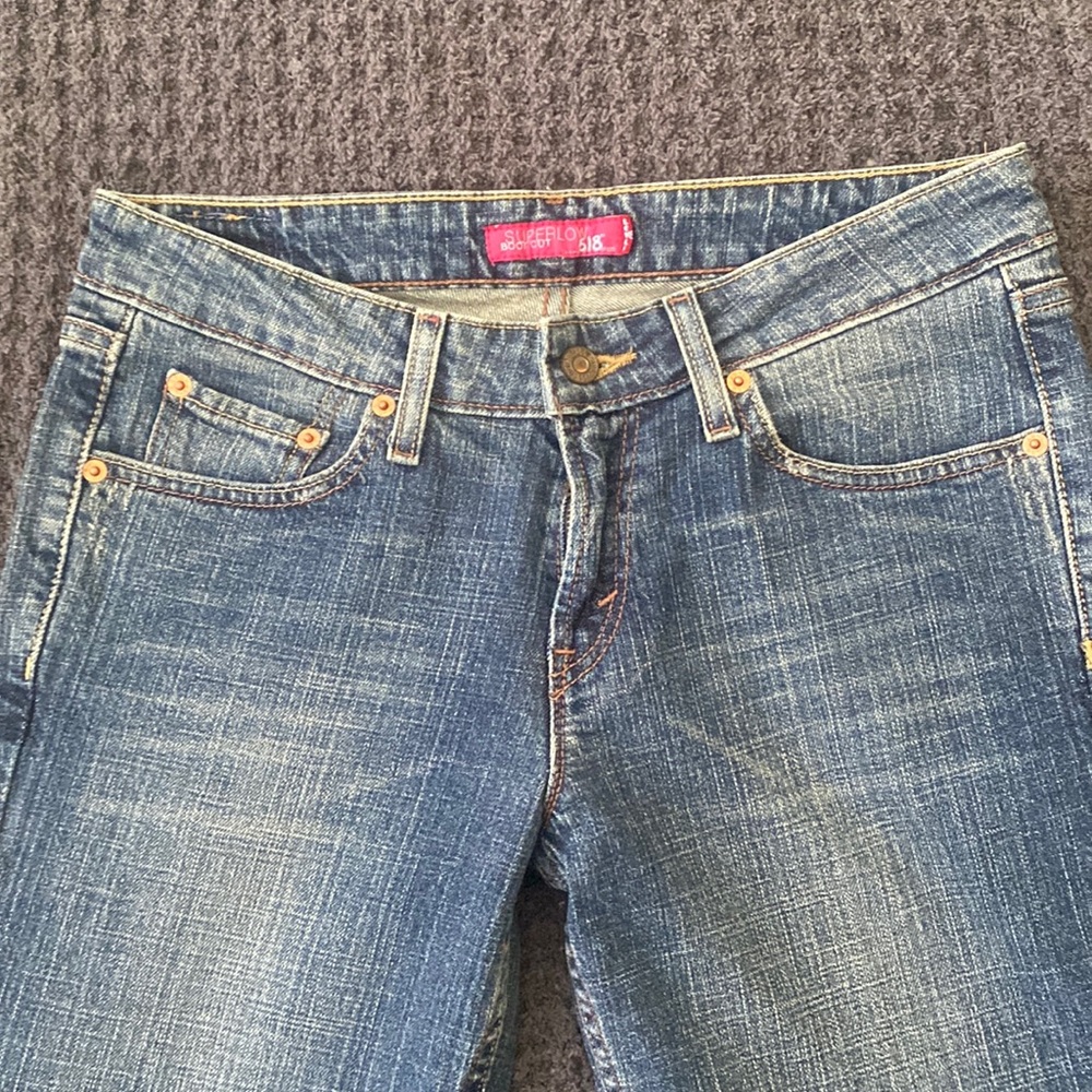Levi Superlow Bootcut 518 Jeans